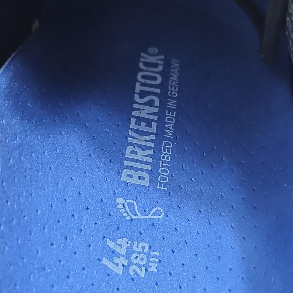 NIB Birkenstock Highwood Lace Low 44 Regular Fit Graphite Gray Nubuck Leather - Picture 11 of 12